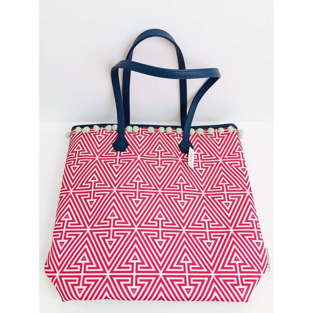 CLINIQUE Pink Large Tote Bag NWT
